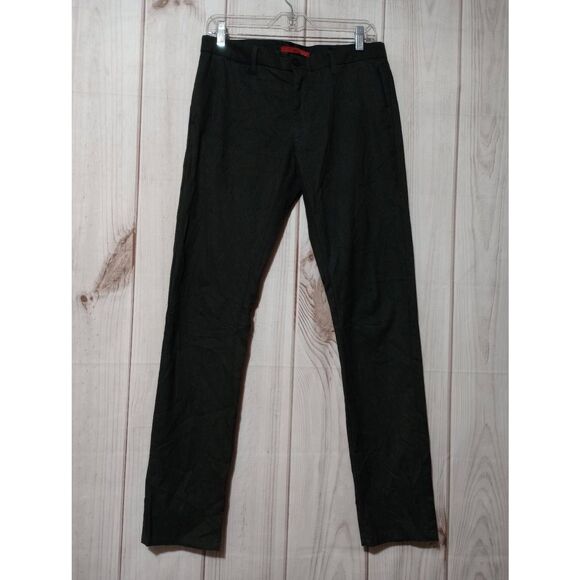 Zara Pants Men's 30 Black Chino - Picture 1 of 7